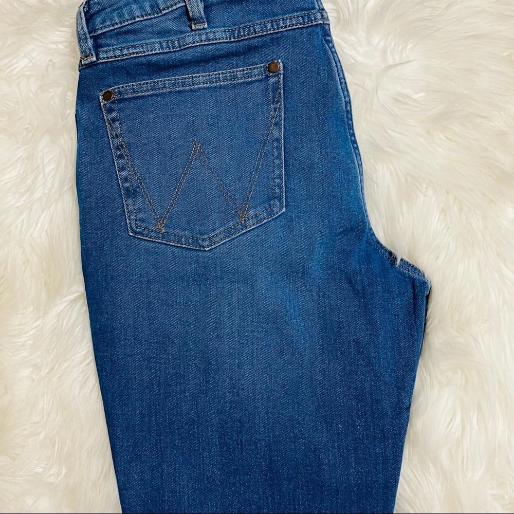 NWOT Wrangler Women's Retro High Rise Trouser Boot Flare Stretch Sz 31x36 - Picture 11 of 15